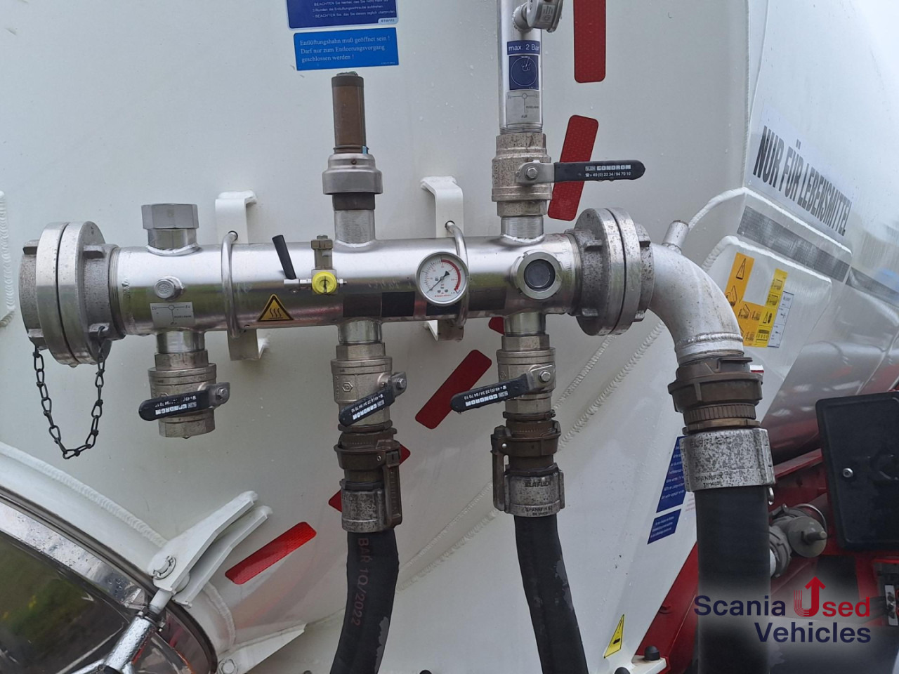 KAESSBOHRER Lebensmitteltank Kippbar SSK 40XS Neuwertig !! - Semirremolque silo: foto 4 KAESSBOHRER Lebensmitteltank Kippbar SSK 40XS Neuwertig !! - Semirremolque silo: foto 4
