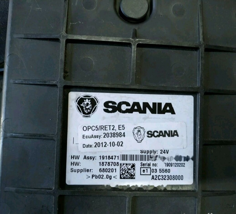 OPC5 / RET2 2038984 Scania truck - Unidad de control para Camión: foto 1 OPC5 / RET2 2038984 Scania truck - Unidad de control para Camión: foto 1
