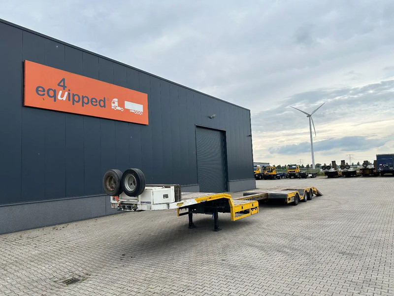 Broshuis E-2190/27 lowloader, wheel well, 4,1m extendable, steering axle - Semirremolque góndola rebajadas: foto 2 Broshuis E-2190/27 lowloader, wheel well, 4,1m extendable, steering axle - Semirremolque góndola rebajadas: foto 2
