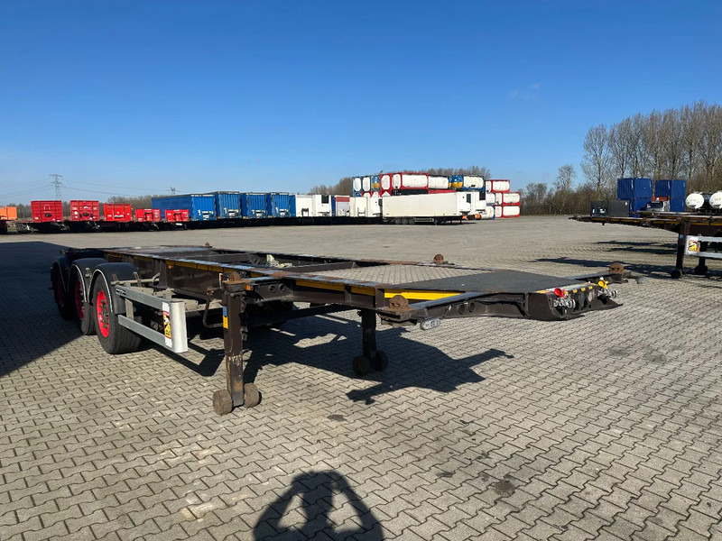 Burg 20FT ADR (EX/II, EX/III, FL, AT), Leergewicht : 3.690kg, SAF INTRADISC, 2x Liftachse, NL-Chassis - Semirremolque portacontenedore/ Intercambiable: foto 5 Burg 20FT ADR (EX/II, EX/III, FL, AT), Leergewicht : 3.690kg, SAF INTRADISC, 2x Liftachse, NL-Chassis - Semirremolque portacontenedore/ Intercambiable: foto 5