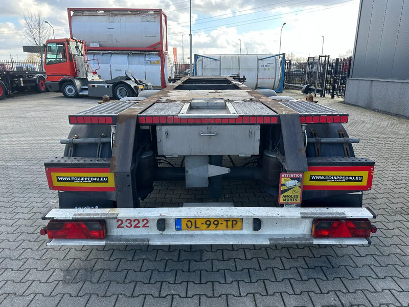 Burg 20FT ADR (EX/II, EX/III, FL, AT), Leergewicht : 3.690kg, SAF INTRADISC, 2x Liftachse, NL-Chassis - Semirremolque portacontenedore/ Intercambiable: foto 4 Burg 20FT ADR (EX/II, EX/III, FL, AT), Leergewicht : 3.690kg, SAF INTRADISC, 2x Liftachse, NL-Chassis - Semirremolque portacontenedore/ Intercambiable: foto 4