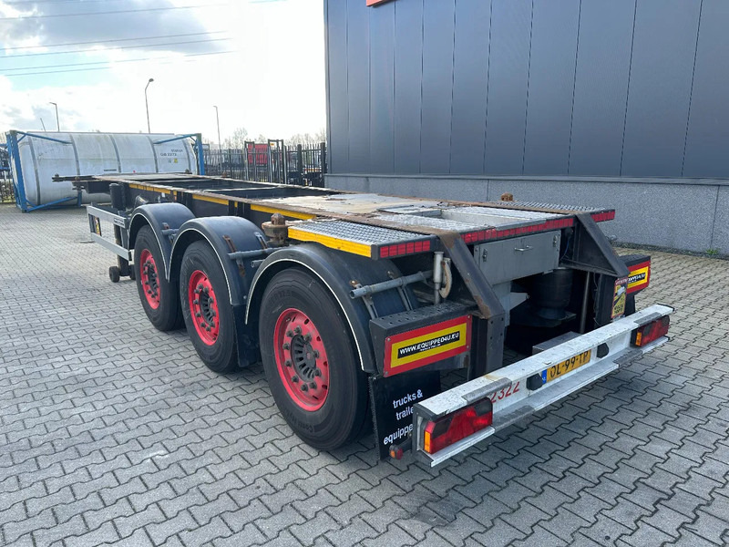 Burg 20FT ADR (EX/II, EX/III, FL, AT), Leergewicht : 3.690kg, SAF INTRADISC, 2x Liftachse, NL-Chassis - Semirremolque portacontenedore/ Intercambiable: foto 3 Burg 20FT ADR (EX/II, EX/III, FL, AT), Leergewicht : 3.690kg, SAF INTRADISC, 2x Liftachse, NL-Chassis - Semirremolque portacontenedore/ Intercambiable: foto 3