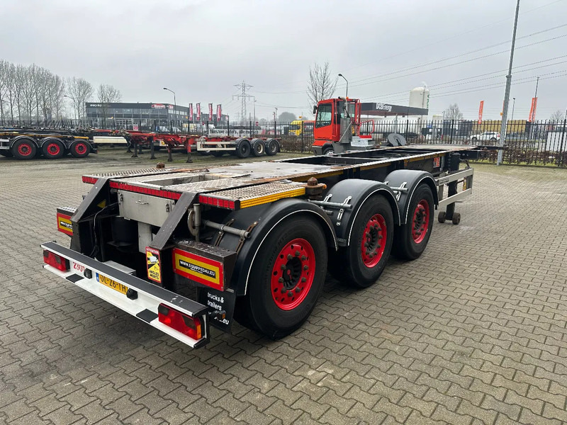 Burg 20FT ADR (EX/II, EX/III, FL, AT), empty weight: 3.690kg, SAF INTRADISC, 2x liftaxle, ALCOA, NL-Chassis - Semirremolque portacontenedore/ Intercambiable: foto 3 Burg 20FT ADR (EX/II, EX/III, FL, AT), empty weight: 3.690kg, SAF INTRADISC, 2x liftaxle, ALCOA, NL-Chassis - Semirremolque portacontenedore/ Intercambiable: foto 3