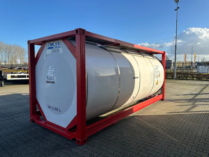 CIMC 20FT ISO, 25.080L / 1-COMP / 3 BAFFELS / T12 / 4 manholes / ADR valid until 12/2026 - Tanque de almacenamiento: foto 4 CIMC 20FT ISO, 25.080L / 1-COMP / 3 BAFFELS / T12 / 4 manholes / ADR valid until 12/2026 - Tanque de almacenamiento: foto 4