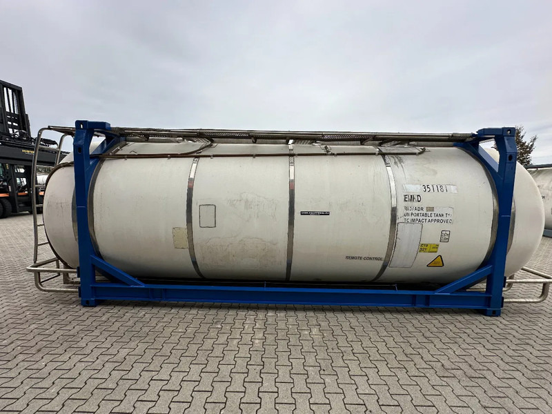 CIMC 20FT SWAP 35.040L, 4 baffles / 5 holes / T11 / 5Y-test valid till 08/2027 - Tanque de almacenamiento: foto 3 CIMC 20FT SWAP 35.040L, 4 baffles / 5 holes / T11 / 5Y-test valid till 08/2027 - Tanque de almacenamiento: foto 3