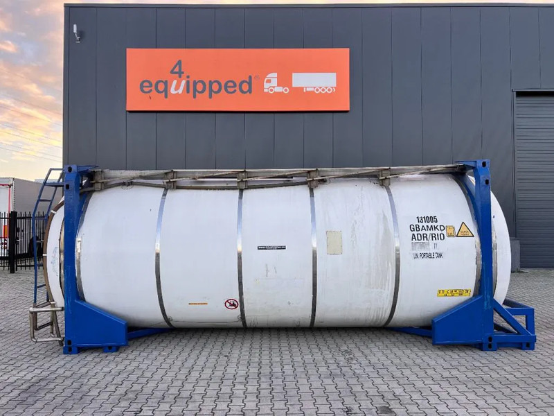 CPV 30.890L, steam heating, UN PORTABLE, T7, 5Y+CSC insp.: 02/2026 - Tanque de almacenamiento: foto 2 CPV 30.890L, steam heating, UN PORTABLE, T7, 5Y+CSC insp.: 02/2026 - Tanque de almacenamiento: foto 2