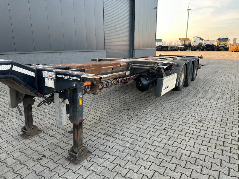 Semirremolque portacontenedore/ Intercambiable D-Tec FLEXITRAILER / 45FT HC MULTI / BPW + drumbrakes / liftaxle / NL / APK 11-2026: foto 20 Semirremolque portacontenedore/ Intercambiable D-Tec FLEXITRAILER / 45FT HC MULTI / BPW + drumbrakes / liftaxle / NL / APK 11-2026: foto 20