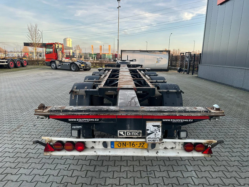 Semirremolque portacontenedore/ Intercambiable D-Tec FLEXITRAILER / 45FT HC MULTI / BPW + drumbrakes / liftaxle / NL / APK 11-2026: foto 7 Semirremolque portacontenedore/ Intercambiable D-Tec FLEXITRAILER / 45FT HC MULTI / BPW + drumbrakes / liftaxle / NL / APK 11-2026: foto 7