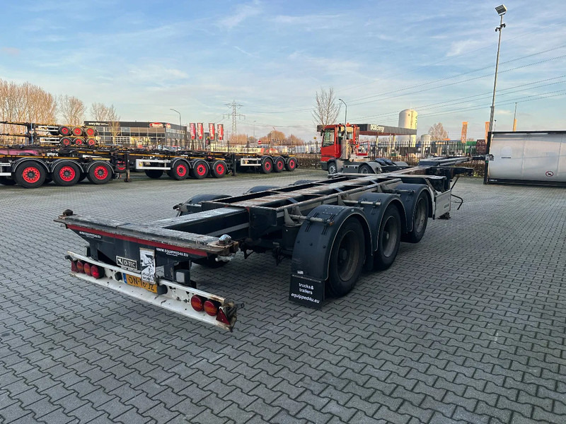 Semirremolque portacontenedore/ Intercambiable D-Tec FLEXITRAILER / 45FT HC MULTI / BPW + drumbrakes / liftaxle / NL / APK 11-2026: foto 5 Semirremolque portacontenedore/ Intercambiable D-Tec FLEXITRAILER / 45FT HC MULTI / BPW + drumbrakes / liftaxle / NL / APK 11-2026: foto 5