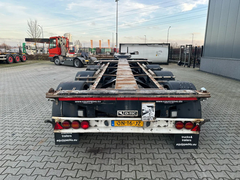 Semirremolque portacontenedore/ Intercambiable D-Tec FLEXITRAILER / 45FT HC MULTI / BPW + drumbrakes / liftaxle / NL / APK 11-2026: foto 8 Semirremolque portacontenedore/ Intercambiable D-Tec FLEXITRAILER / 45FT HC MULTI / BPW + drumbrakes / liftaxle / NL / APK 11-2026: foto 8