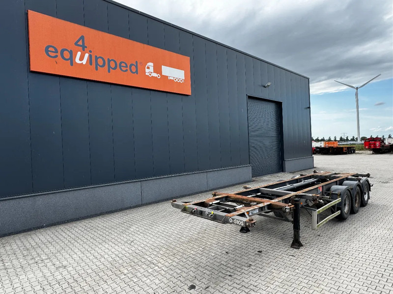 DESOT nice 20FT/30FT ADR-Chassis for SMALL PRICE, liftaxle, 5 twistlocks arms - Semirremolque portacontenedore/ Intercambiable: foto 1 DESOT nice 20FT/30FT ADR-Chassis for SMALL PRICE, liftaxle, 5 twistlocks arms - Semirremolque portacontenedore/ Intercambiable: foto 1