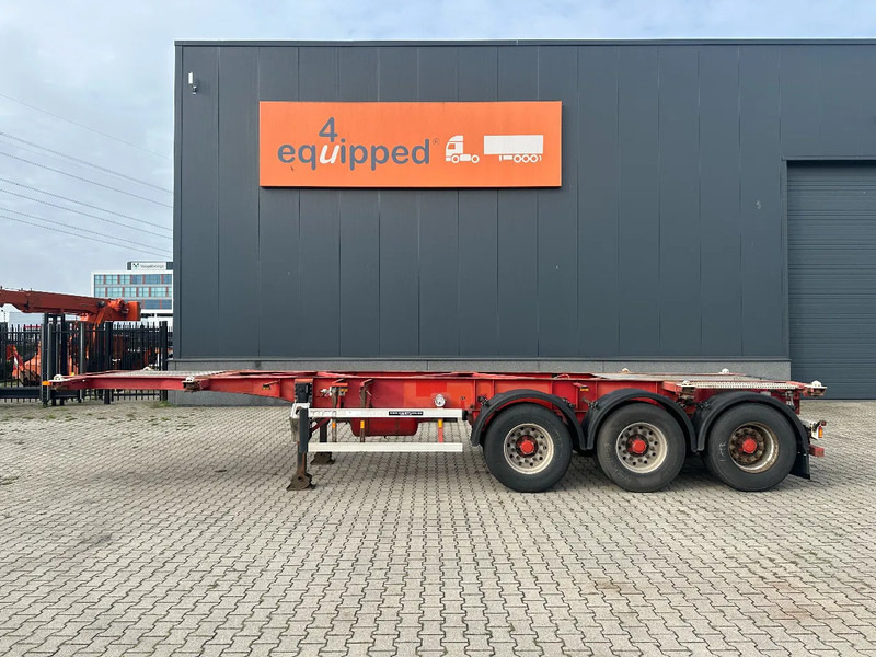 Groenewegen 20FT/30FT, ROR+drum, ALCOA, NL-Chassis, APK: 04/2026 - Semirremolque portacontenedore/ Intercambiable: foto 2 Groenewegen 20FT/30FT, ROR+drum, ALCOA, NL-Chassis, APK: 04/2026 - Semirremolque portacontenedore/ Intercambiable: foto 2