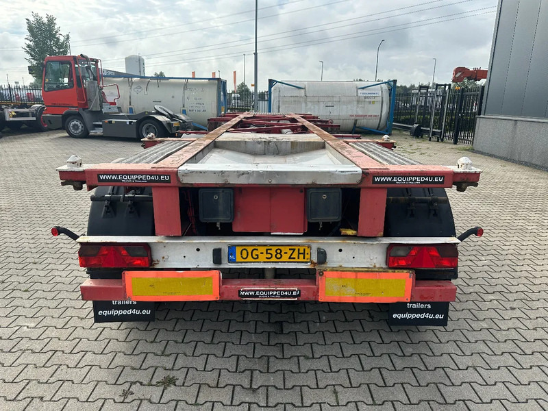 Groenewegen 20FT/30FT, ROR+drum, ALCOA, NL-Chassis, APK: 04/2026 - Semirremolque portacontenedore/ Intercambiable: foto 4 Groenewegen 20FT/30FT, ROR+drum, ALCOA, NL-Chassis, APK: 04/2026 - Semirremolque portacontenedore/ Intercambiable: foto 4