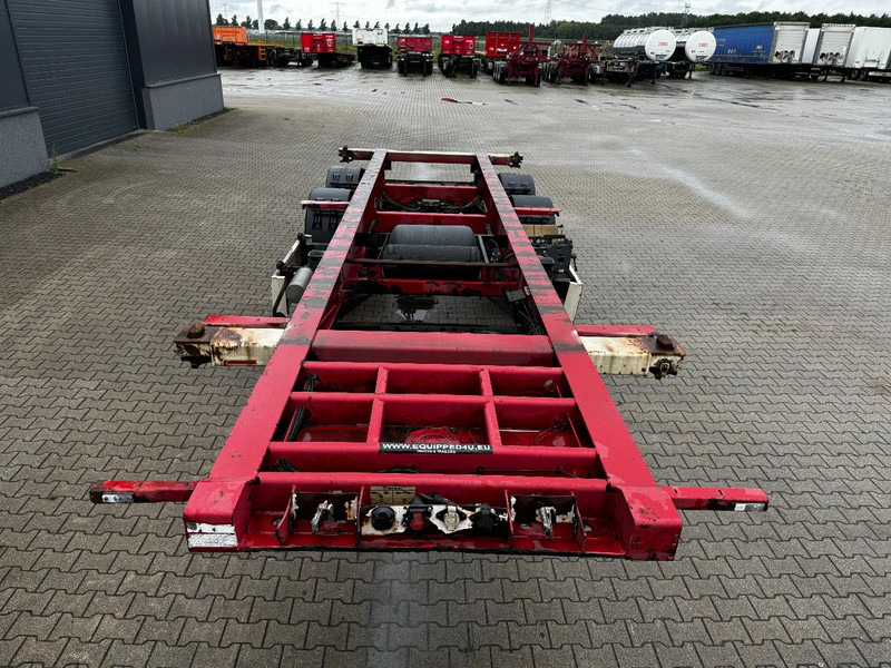 Krone 2-assig 20FT chassis, BPW + trommel, luchtvering, leeggewicht: 3.180kg - Semirremolque portacontenedore/ Intercambiable: foto 2 Krone 2-assig 20FT chassis, BPW + trommel, luchtvering, leeggewicht: 3.180kg - Semirremolque portacontenedore/ Intercambiable: foto 2