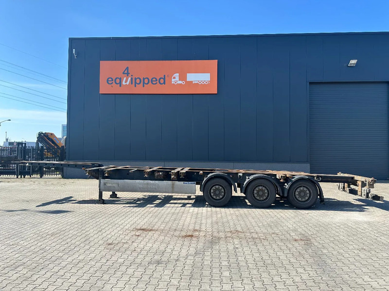Krone 45FT HC, disc, extendable front+ rear+ bumper, NL-chassis - Semirremolque portacontenedore/ Intercambiable: foto 2 Krone 45FT HC, disc, extendable front+ rear+ bumper, NL-chassis - Semirremolque portacontenedore/ Intercambiable: foto 2