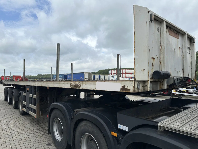Semirremolque plataforma/ Caja abierta Nooteboom OVB-73-04, 73 tons Ballast trailer, 4 axles, 3 hydraulic steering axles, 75% tyres, MOT 03/2026: foto 20