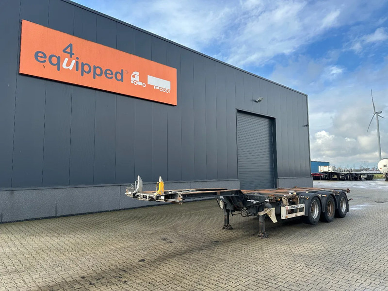Pacton 45FT HC multi (3x extendable) / liftaxle / BPW drum / NL-chassis - Semirremolque portacontenedore/ Intercambiable: foto 2 Pacton 45FT HC multi (3x extendable) / liftaxle / BPW drum / NL-chassis - Semirremolque portacontenedore/ Intercambiable: foto 2