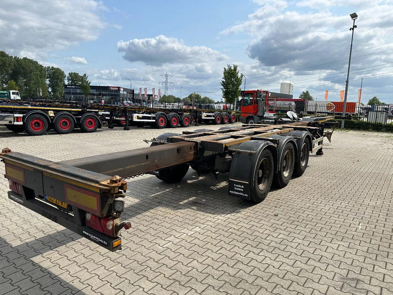 Pacton FLEX XL 45FT HC multi (2x extendable), liftaxle, SAF + DRUM, NL-chassis - Semirremolque portacontenedore/ Intercambiable: foto 5 Pacton FLEX XL 45FT HC multi (2x extendable), liftaxle, SAF + DRUM, NL-chassis - Semirremolque portacontenedore/ Intercambiable: foto 5