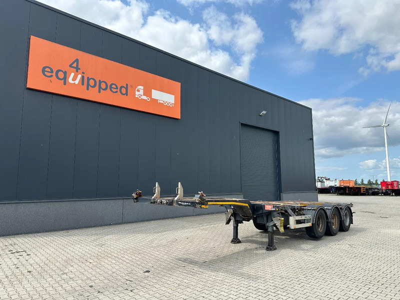 Pacton FLEX XL 45FT HC multi (2x extendable), liftaxle, SAF + DRUM, NL-chassis - Semirremolque portacontenedore/ Intercambiable: foto 2 Pacton FLEX XL 45FT HC multi (2x extendable), liftaxle, SAF + DRUM, NL-chassis - Semirremolque portacontenedore/ Intercambiable: foto 2