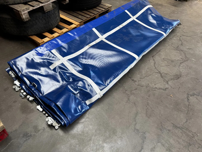 Groenewegen SET nieuwe blauwe XL zeilen (RAL 5013) voor Groenewegen schuifzeiloplegger - Piezas de recambio: foto 1 Groenewegen SET nieuwe blauwe XL zeilen (RAL 5013) voor Groenewegen schuifzeiloplegger - Piezas de recambio: foto 1