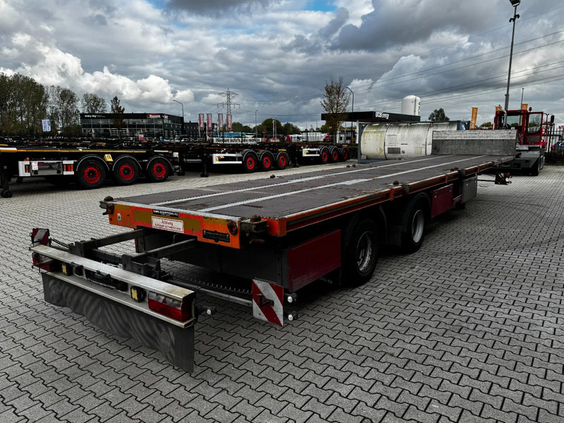 RUFA MEGA PLATFORM / LENKACHSE/ 12 TWISTLOCKS 1x 40FT + 2x 20FT (HECKBÜNDIG) / BPW / SCHEIBE/ GALVANISIERT/ RUNGENTASCHEN - Semirremolque plataforma/ Caja abierta: foto 4 RUFA MEGA PLATFORM / LENKACHSE/ 12 TWISTLOCKS 1x 40FT + 2x 20FT (HECKBÜNDIG) / BPW / SCHEIBE/ GALVANISIERT/ RUNGENTASCHEN - Semirremolque plataforma/ Caja abierta: foto 4
