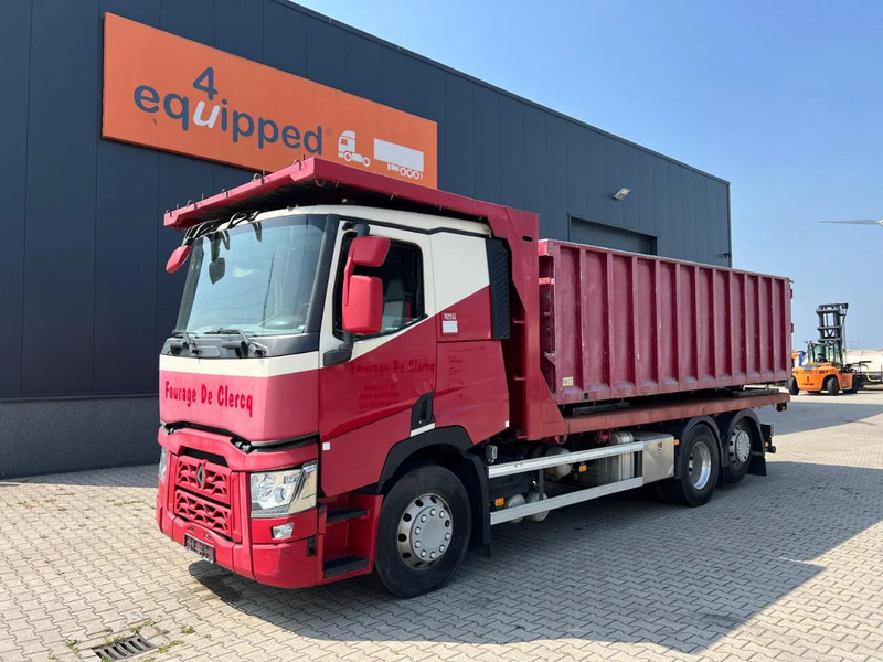 Renault T460 6x2, TIPPING FLATBED + TIPPING BOX (removable), original 251.464km!!! - Camión volquete: foto 2 Renault T460 6x2, TIPPING FLATBED + TIPPING BOX (removable), original 251.464km!!! - Camión volquete: foto 2