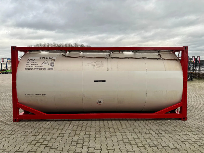 SINGAMAS 20FT ISO, 26.000L/1-COMP/3 BAFFELS/3 manholes, 5Y inspection: 06/2027 - Tanque de almacenamiento: foto 3 SINGAMAS 20FT ISO, 26.000L/1-COMP/3 BAFFELS/3 manholes, 5Y inspection: 06/2027 - Tanque de almacenamiento: foto 3