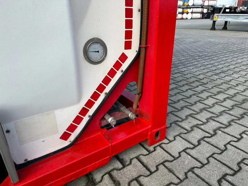 Tanque de almacenamiento para transporte de combustible SINGAMAS 20FT ISO, 26.000L/1-COMP/3 BAFFELS/3 manholes, ADR inspectio valid till: 07/2025: foto 9