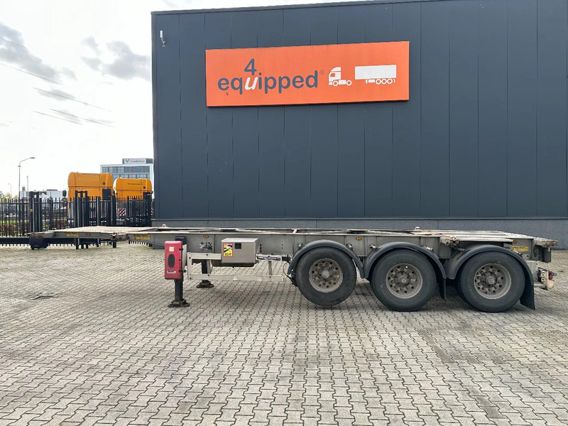 TURBO'S HOET 20FT/30FT, ADR (FL, AT, OX), empty weight: 3.720kg, ALCOA, galvanized, BPW+DISC, liftaxle - Semirremolque portacontenedore/ Intercambiable: foto 2 TURBO'S HOET 20FT/30FT, ADR (FL, AT, OX), empty weight: 3.720kg, ALCOA, galvanized, BPW+DISC, liftaxle - Semirremolque portacontenedore/ Intercambiable: foto 2