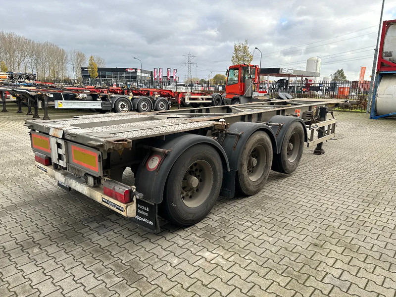 TURBO'S HOET 20FT/30FT, ADR (FL, AT, OX), empty weight: 3.720kg, ALCOA, galvanized, BPW+DISC, liftaxle - Semirremolque portacontenedore/ Intercambiable: foto 3 TURBO'S HOET 20FT/30FT, ADR (FL, AT, OX), empty weight: 3.720kg, ALCOA, galvanized, BPW+DISC, liftaxle - Semirremolque portacontenedore/ Intercambiable: foto 3
