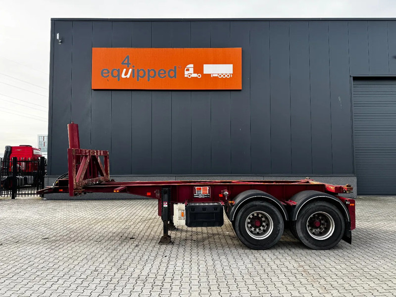 Van Hool 2 AXLE 20FT TIPPING-CHASSIS / TWIN-TIRES / BPW + DISC / ALCOA - Semirremolque portacontenedore/ Intercambiable: foto 2 Van Hool 2 AXLE 20FT TIPPING-CHASSIS / TWIN-TIRES / BPW + DISC / ALCOA - Semirremolque portacontenedore/ Intercambiable: foto 2