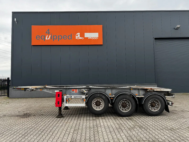 Van Hool 20FT /20FT SWAP ADR (EX/II, EX/III, FL, OX, AT), BPW, disc brakes, liftaxle, galvanized, ALCOA, NL-Chassis, empty weight 3.300KG - Semirremolque portacontenedore/ Intercambiable: foto 2 Van Hool 20FT /20FT SWAP ADR (EX/II, EX/III, FL, OX, AT), BPW, disc brakes, liftaxle, galvanized, ALCOA, NL-Chassis, empty weight 3.300KG - Semirremolque portacontenedore/ Intercambiable: foto 2