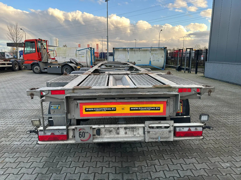 Van Hool 20FT/30FT, ADR (FL, AT, OX), empty weight: 3.700kg, ALCOA, galvanized, BPW + DISC, liftaxle - Semirremolque portacontenedore/ Intercambiable: foto 4 Van Hool 20FT/30FT, ADR (FL, AT, OX), empty weight: 3.700kg, ALCOA, galvanized, BPW + DISC, liftaxle - Semirremolque portacontenedore/ Intercambiable: foto 4