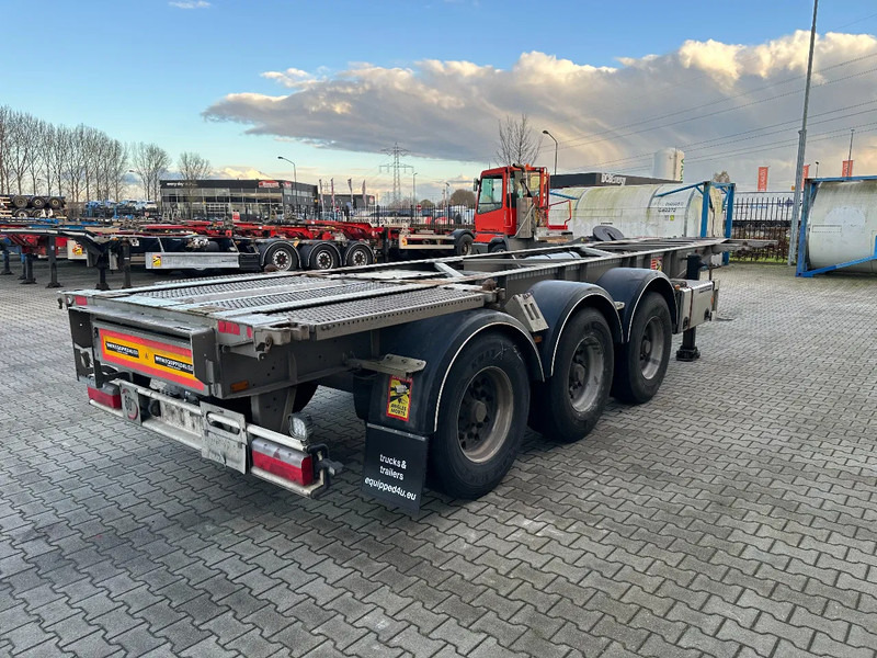 Van Hool 20FT/30FT, ADR (FL, AT, OX), empty weight: 3.700kg, ALCOA, galvanized, BPW + DISC, liftaxle - Semirremolque portacontenedore/ Intercambiable: foto 3 Van Hool 20FT/30FT, ADR (FL, AT, OX), empty weight: 3.700kg, ALCOA, galvanized, BPW + DISC, liftaxle - Semirremolque portacontenedore/ Intercambiable: foto 3