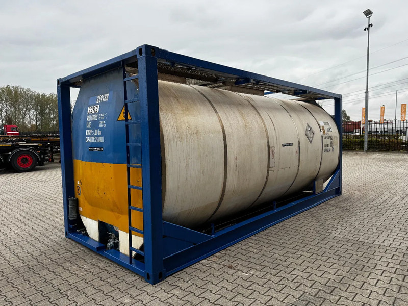 Van Hool 20FT ISO, 25.000L / 1-COMP / T11/ valid 2,5Y till 11-2026 - Tanque de almacenamiento: foto 4 Van Hool 20FT ISO, 25.000L / 1-COMP / T11/ valid 2,5Y till 11-2026 - Tanque de almacenamiento: foto 4