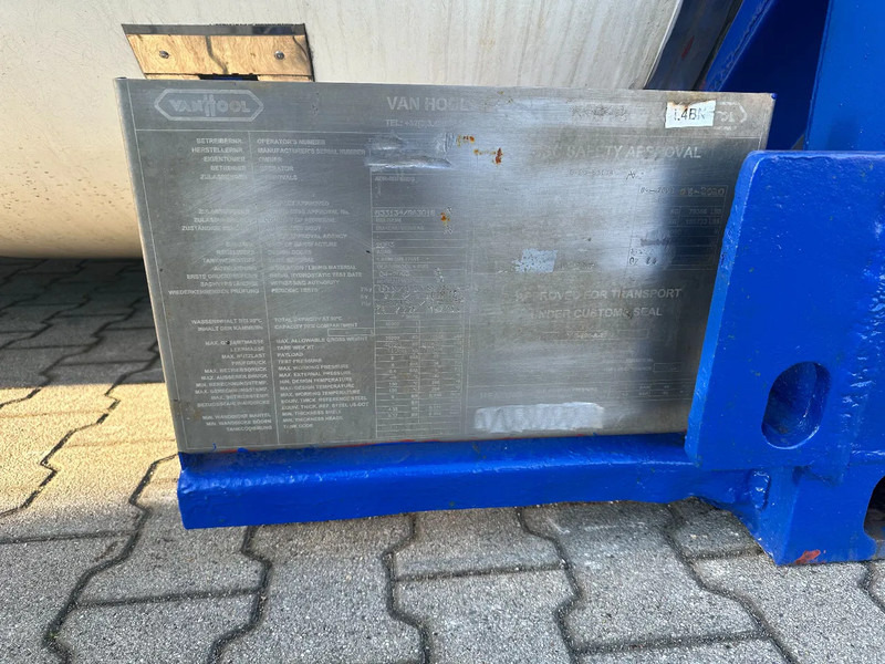 Tanque de almacenamiento Van Hool 20FT SWAPBODY 30.900L, UN PORTABLE T11, 2.5Y inspection: 08-2027: foto 12