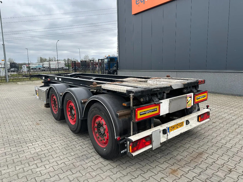 Van Hool 20FT Tipping-chassis, ADR (EX/II, EX/III, FL, AT, OX), SAF, 2 liftaxles, APK/ADR: 06-2026 - Semirremolque portacontenedore/ Intercambiable: foto 4 Van Hool 20FT Tipping-chassis, ADR (EX/II, EX/III, FL, AT, OX), SAF, 2 liftaxles, APK/ADR: 06-2026 - Semirremolque portacontenedore/ Intercambiable: foto 4