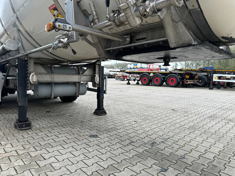 Semirremolque cisterna para transporte de alimentos Van Hool FOOD / RVS chassis / empty weight: 5.860kg / 29.500L / 1-comp.+ 1 baffel / discbrakes / NL / APK: 05/2026: foto 19