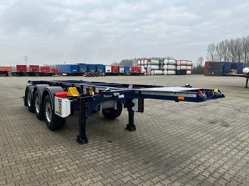 Van Hool NEW / DIRECT AVAILABLE 20FT / 20FT SWAP ADR-CHASSIS, DISCBRAKES, 3x available, ALU WHEELS - Semirremolque portacontenedore/ Intercambiable: foto 3 Van Hool NEW / DIRECT AVAILABLE 20FT / 20FT SWAP ADR-CHASSIS, DISCBRAKES, 3x available, ALU WHEELS - Semirremolque portacontenedore/ Intercambiable: foto 3