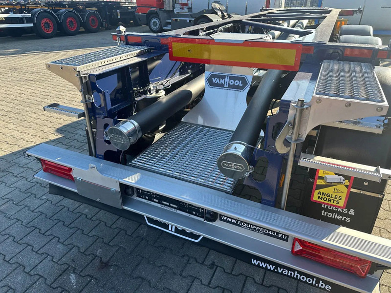Semirremolque portacontenedore/ Intercambiable nuevo Van Hool NEW / DIRECT AVAILABLE 20FT ADR-CHASSIS, EMPTY WEIGHT: 3.300KG, DISCBRAKES, 3x available, ALU WHEELS: foto 6