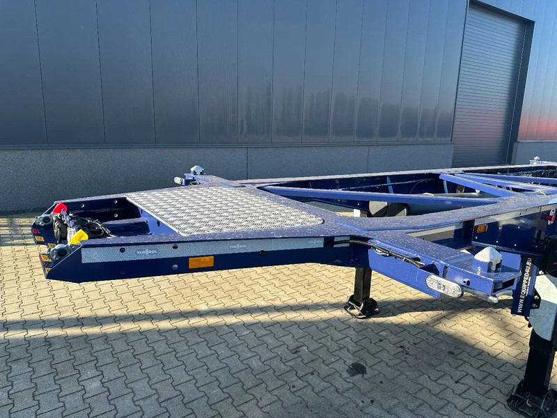 Semirremolque portacontenedore/ Intercambiable nuevo Van Hool NEW / DIRECT AVAILABLE 20FT ADR-CHASSIS, EMPTY WEIGHT: 3.300KG, DISCBRAKES, 3x available, ALU WHEELS: foto 8