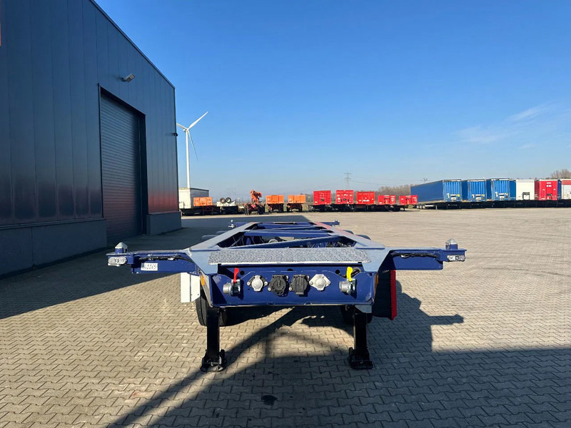 Semirremolque portacontenedore/ Intercambiable nuevo Van Hool NEW / DIRECT AVAILABLE 20FT ADR-CHASSIS, EMPTY WEIGHT: 3.300KG, DISCBRAKES, 3x available, ALU WHEELS: foto 13