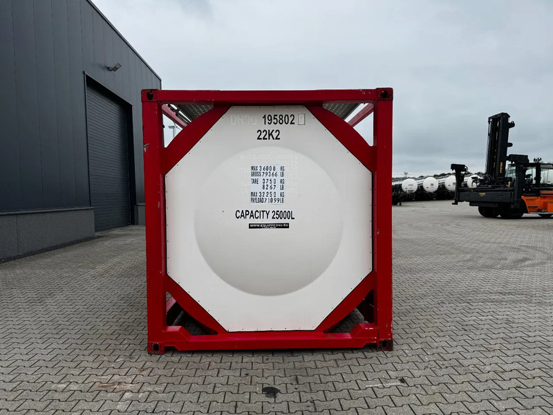 Welfit Oddy 20FT ISO, 24.990L / 1-COMP / 3 BAFFELS / T11 / 22K2 / 4 manholes / 5Y- + CSC-inspection valid until 04/2028 - Tanque de almacenamiento: foto 5 Welfit Oddy 20FT ISO, 24.990L / 1-COMP / 3 BAFFELS / T11 / 22K2 / 4 manholes / 5Y- + CSC-inspection valid until 04/2028 - Tanque de almacenamiento: foto 5
