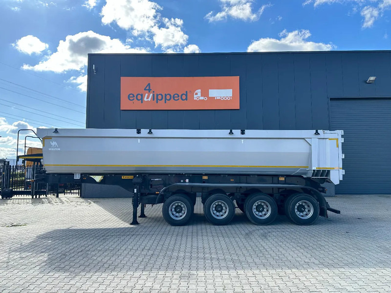 Wielton NEW / UNUSED 4-axle HEAVY-DUTY tipper, HARDOX, 16 tires, 32CBM, NO DOCUMENTS!!! - Semirremolque volquete: foto 4 Wielton NEW / UNUSED 4-axle HEAVY-DUTY tipper, HARDOX, 16 tires, 32CBM, NO DOCUMENTS!!! - Semirremolque volquete: foto 4