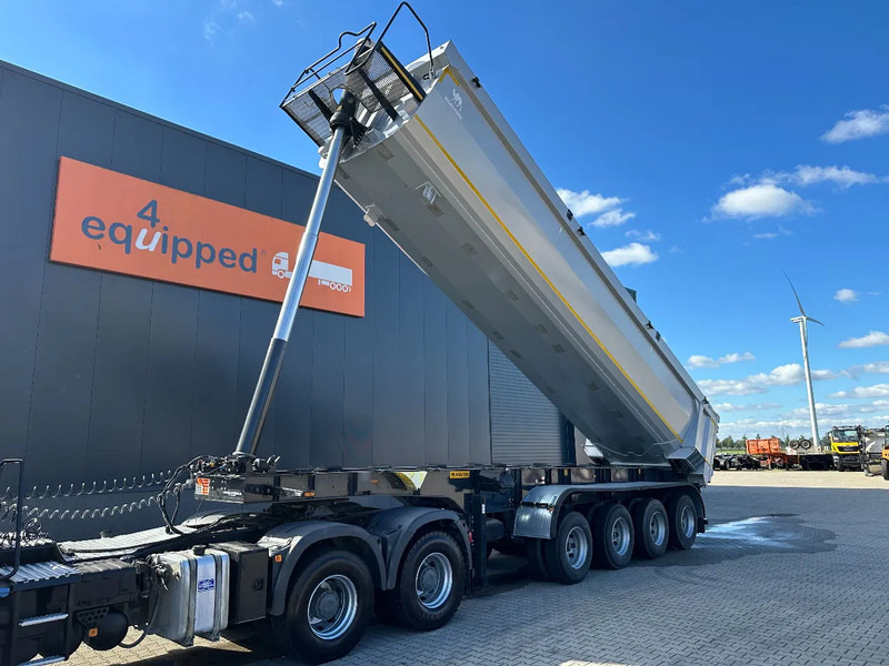 Wielton NEW / UNUSED 4-axle HEAVY-DUTY tipper, HARDOX, 16 tires, 32CBM, NO DOCUMENTS!!! - Semirremolque volquete: foto 1 Wielton NEW / UNUSED 4-axle HEAVY-DUTY tipper, HARDOX, 16 tires, 32CBM, NO DOCUMENTS!!! - Semirremolque volquete: foto 1
