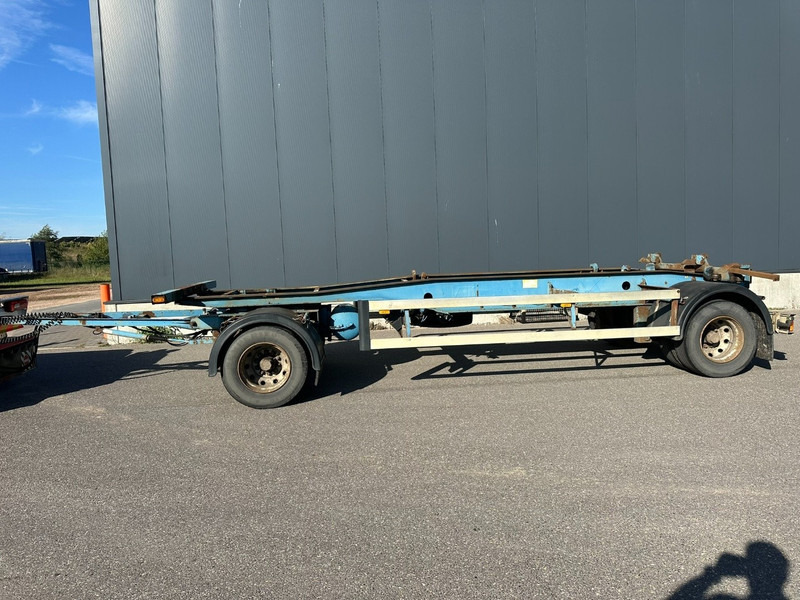 AJK AEEL/10-20 - 20T CONTAINERAANHANGER LUCHTVERING - DRUM BRAKES - AIR SUSP. - GIGANT ASSEN - 40mm - BELGISCHE PAPIEREN - Remolque portacontenedore/ Intercambiable: foto 2 AJK AEEL/10-20 - 20T CONTAINERAANHANGER LUCHTVERING - DRUM BRAKES - AIR SUSP. - GIGANT ASSEN - 40mm - BELGISCHE PAPIEREN - Remolque portacontenedore/ Intercambiable: foto 2