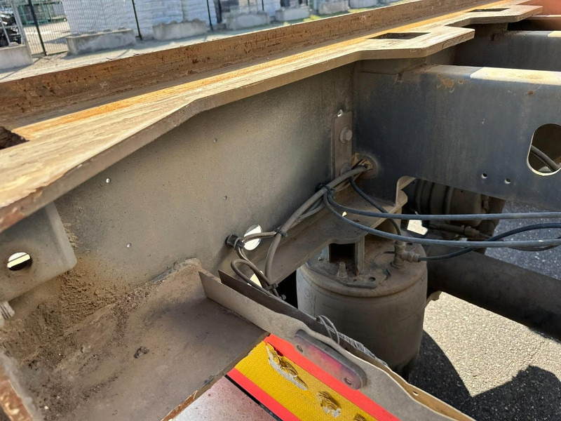 Remolque portacontenedore/ Intercambiable AJK AET - 30T CONTAINERAANHANGER - SAF - DISC BRAKES - AIR SUSP. - GOOD TIRES - TÜV 15-03-2026 - SmartBoard - BELGISCHE PAPIEREN: foto 20