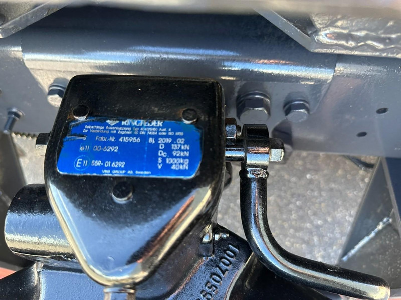 Remolque portacontenedore/ Intercambiable AJK AET - 30T CONTAINERAANHANGER - SAF - DISC BRAKES - AIR SUSP. - GOOD TIRES - TÜV 15-03-2026 - SmartBoard - BELGISCHE PAPIEREN: foto 13