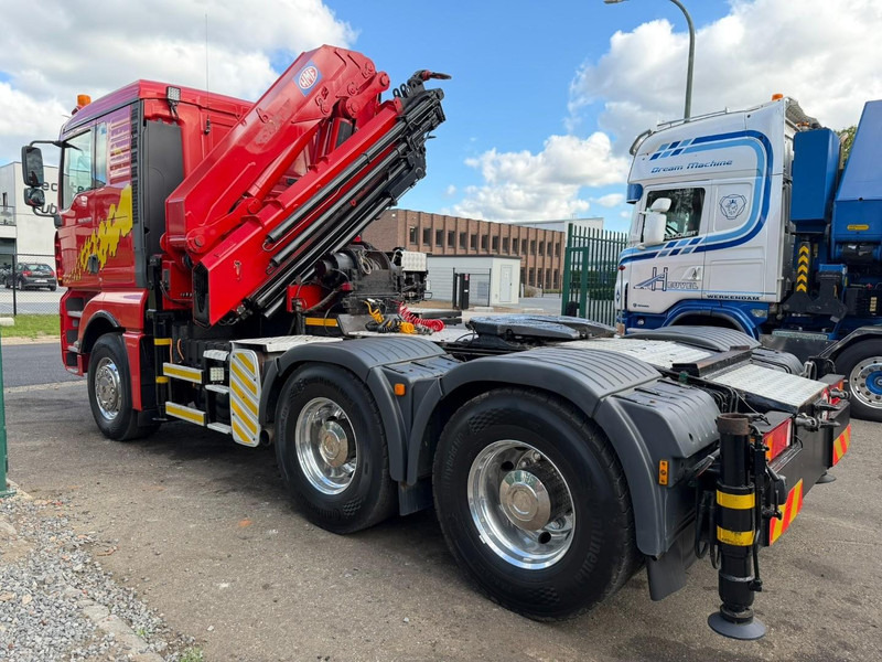 MAN TGA 33.530 6x4 - 90T ZSM + KRAN HMF 3720 K6 (17.3m) - RETARDER - MANUAL ZF - EURO 3 - 590.000km - ALCOA -  BIG AXLES HUB REDUCTION - BE TRUCK - TOP CONDITION - Cabeza tractora: foto 5 MAN TGA 33.530 6x4 - 90T ZSM + KRAN HMF 3720 K6 (17.3m) - RETARDER - MANUAL ZF - EURO 3 - 590.000km - ALCOA -  BIG AXLES HUB REDUCTION - BE TRUCK - TOP CONDITION - Cabeza tractora: foto 5