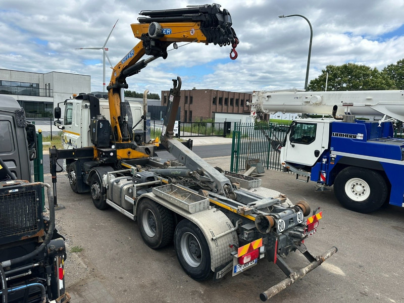 Camión grúa DAF CF 480 8x4 HOOKLIFT + CRANE (19m!) EFFER 205 / 6S + WINCH - RETARDER - *165.000km* - VERY NICE: foto 6